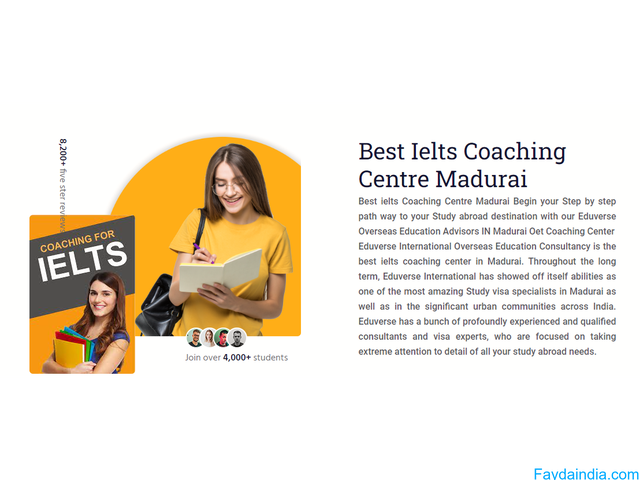 Don't settle for average IELTS scores. Join IELTS Madurai