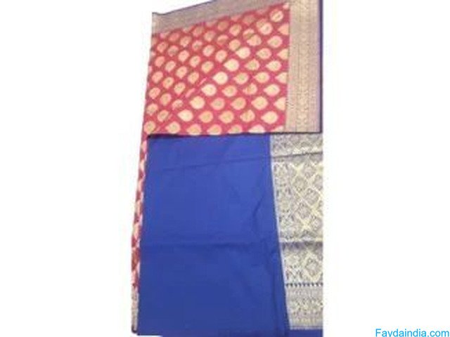 Best Banarasi Silk and Cotton Sarees at Wholesale Prices @ Anup Fabricks Wholesellers Kolkata - 3/5