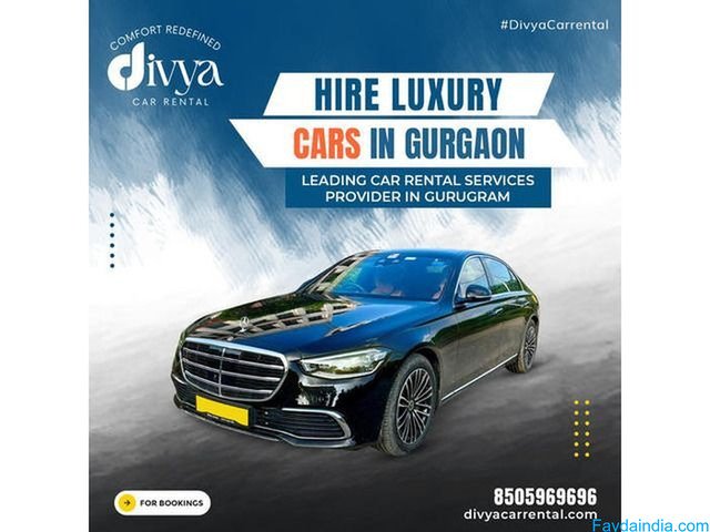 Luxury Car Rental Service in Gurgaon