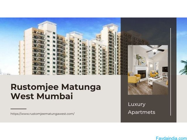 Rustomjee Matunga West Mumbai | Residential Apartments