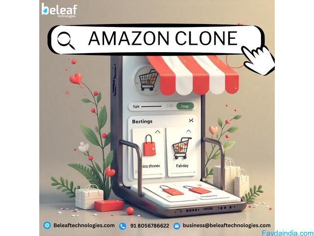 Amazon Clone development with beleaftechnologies