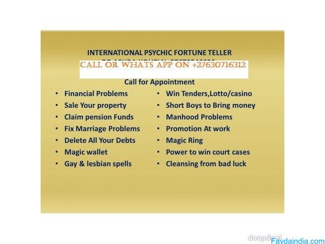 Death Spell and Chant to kill Evil person in Society IN Eastern Cape- Johannesburg