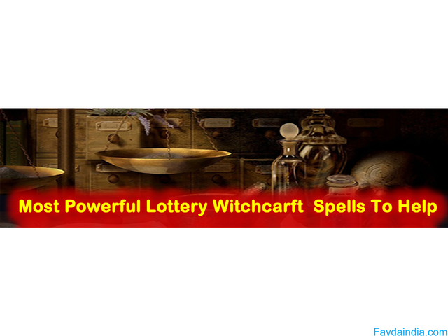 Lottery spell to get the winning numbers for the lottery jackpot .