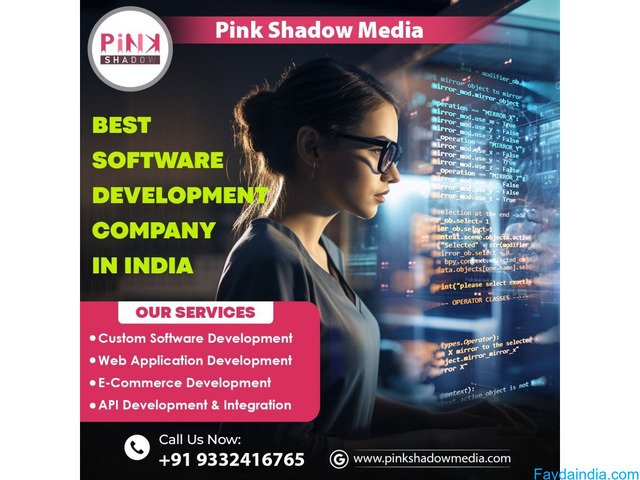 Best Software Development Services in India | Pink Shadow Media