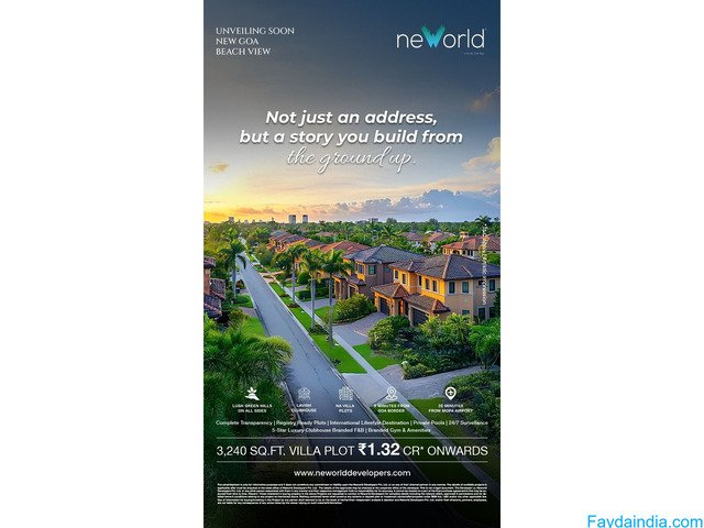 Introducing New Goa Beach View Villas