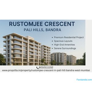 Rustomjee Crescent Mumbai: Luxury Flats in the Heart of Pali Hills