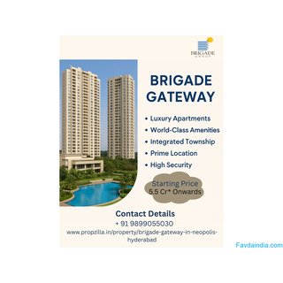Brigade Gateway: A Complete Guide to Apartments, Prices & Master Plan