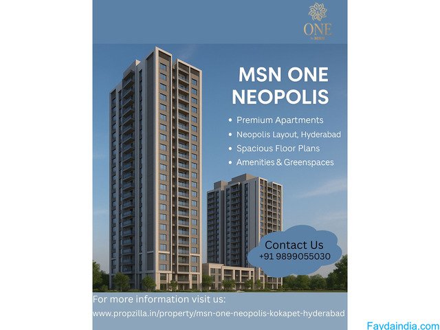 MSN One Neopolis – Premium Flats for Sale in Hyderabad