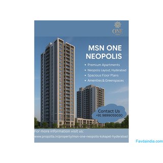 MSN One Neopolis – Premium Flats for Sale in Hyderabad