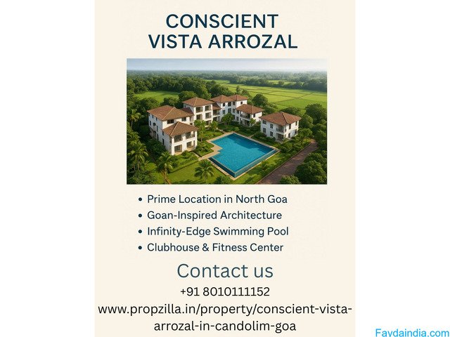 Conscient Vista Arrozal Goa – A Blend of Elegance and Serenity