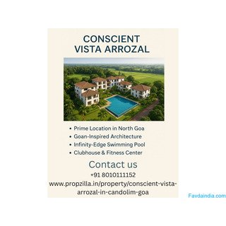 Conscient Vista Arrozal Goa – A Blend of Elegance and Serenity