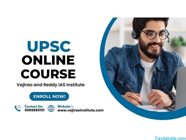 UPSC Online Course by Vajirao and Reddy IAS Institute