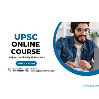 UPSC Online Course by Vajirao and Reddy IAS Institute