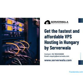 Get the fastest and affordable VPS Hosting in Hungary by Serverwala.