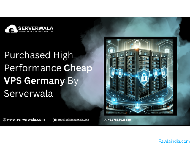 Purchased High Performance Cheap VPS Germany By Serverwala