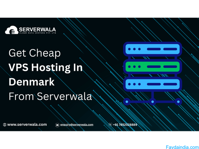Get Cheap VPS Hosting In Denmark From Serverwala