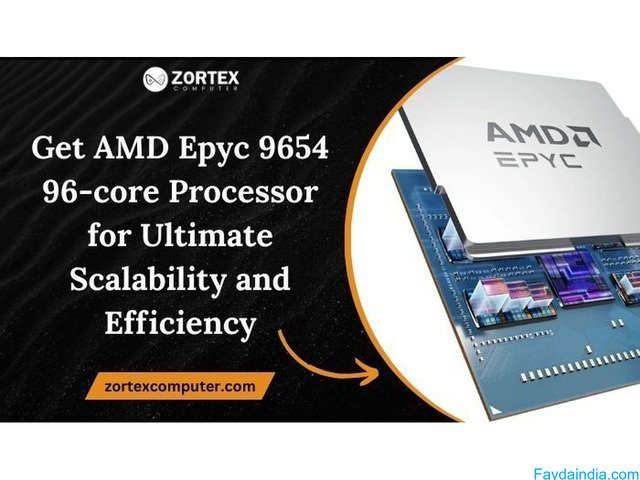 Get AMD Epyc 9654 96-core Processor for Ultimate Scalability and Efficiency