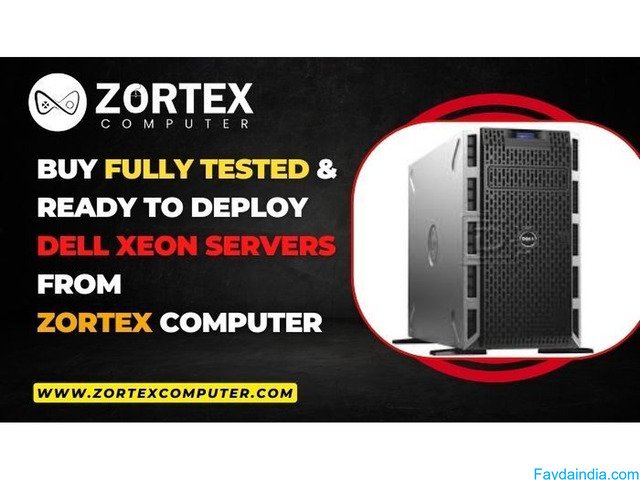Buy Fully Tested & Ready to Deploy Dell Xeon Servers from Zortex Computer