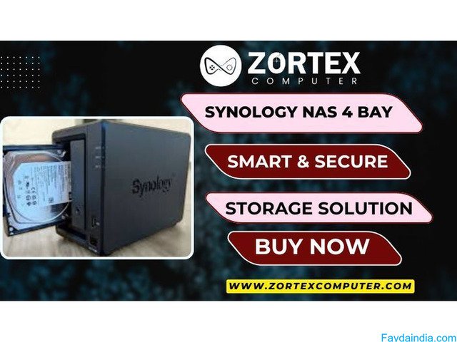 Synology NAS 4-Bay Smart & Secure Storage Solution – Buy Now