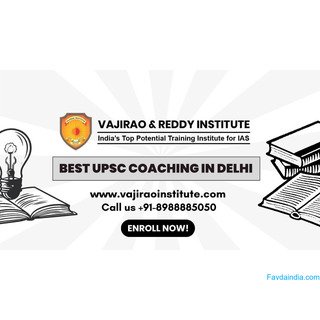 Best UPSC Coaching in Delhi- Vajirao and Reddy Institute
