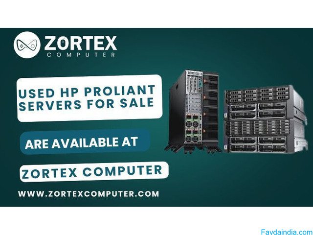 Used HP ProLiant Servers for Sale are Available at Zortex Computer
