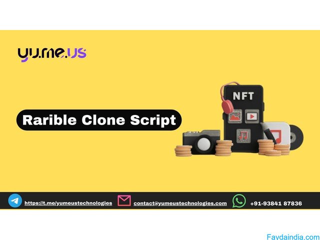 Rarible Clone Script To Launch Your Own NFT Marketplace!