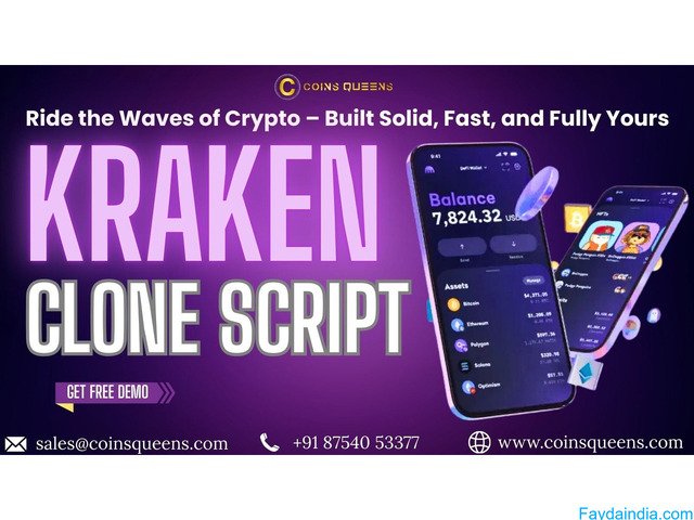 Kraken Clone Script – Build a High-Liquidity Crypto Trading Platform