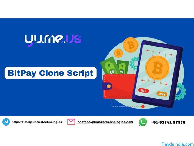 Best Crypto Payment Gateway: Bitpay Clone Script.