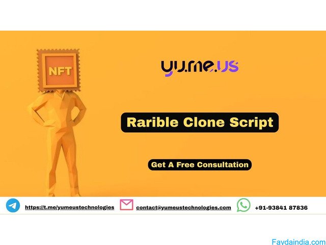 Make your own NFT marketplace like Rarible!