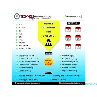 UI|UX Designing Training|Techvolt Software|Coimbatore