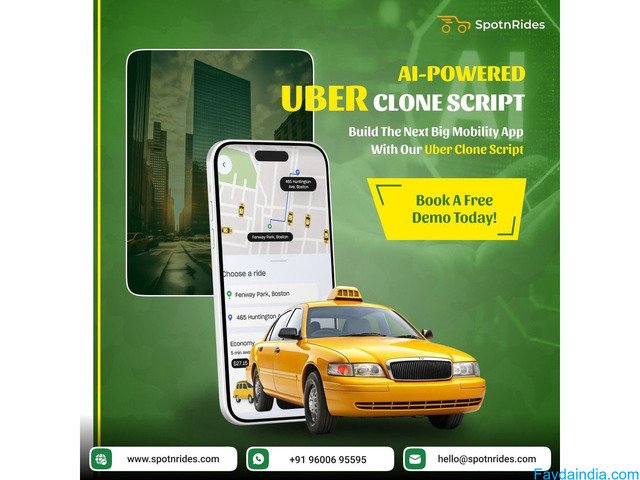 Start a Profitable Ride-Hailing Service with an Advanced Uber Clone App