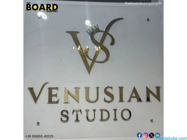 Professional Sign Board Manufacturers in Bangalore|Theboardcompany.in