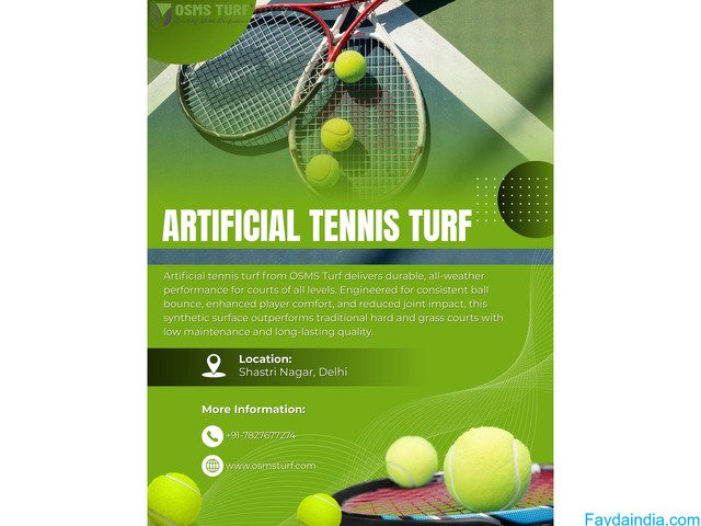 Transform Your Court with Artificial Tennis Turf - Order Today