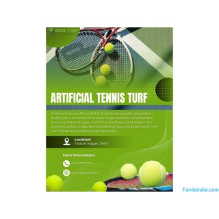 Transform Your Court with Artificial Tennis Turf - Order Today