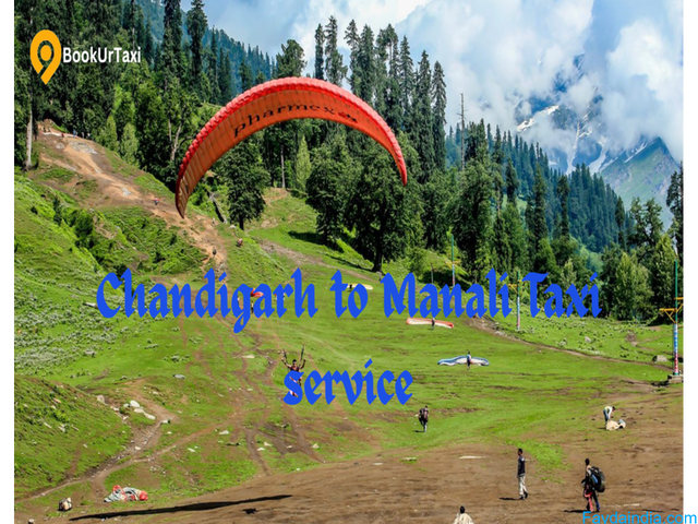 Chandigarh to Manali cab service | Only 3950 - BookUrtaxi