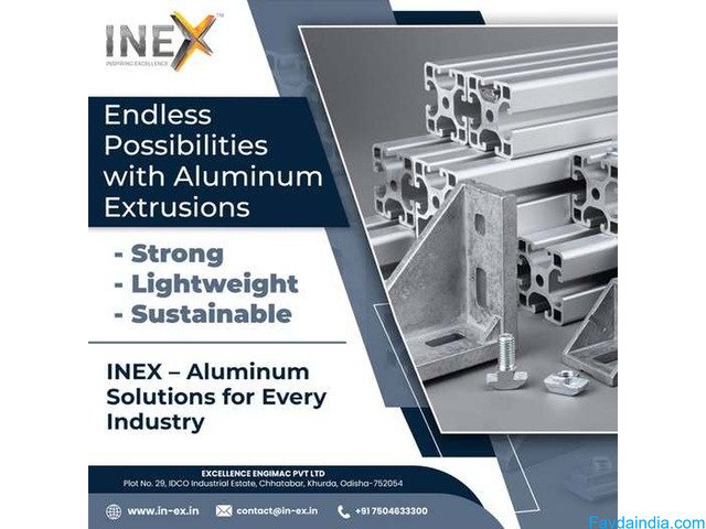 Industrial Aluminium Extrusion Supplier - Inex India
