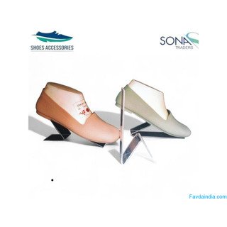 Acrylic Side Angle Shoe Display Stand