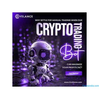 Custom Crypto Trading Bot Development Solutions for 24/7 Trading