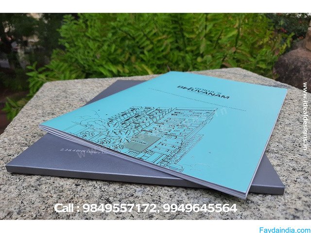 luxury apartment brochure design hyderabad - 2/3