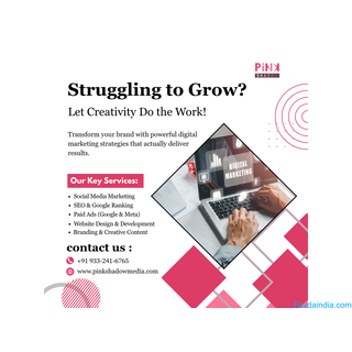 Grow Faster with the Best Digital Marketing Services in Bardhaman – Pink Shadow Media