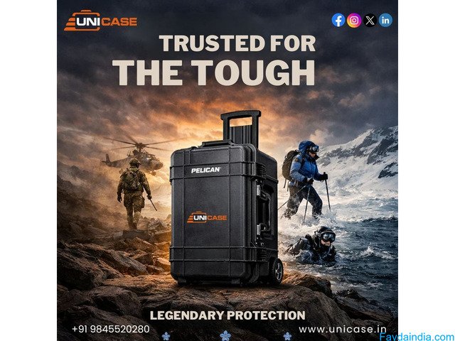 Durable Drone, Camera & Tools Carry Cases with Foam Protection - Unicase