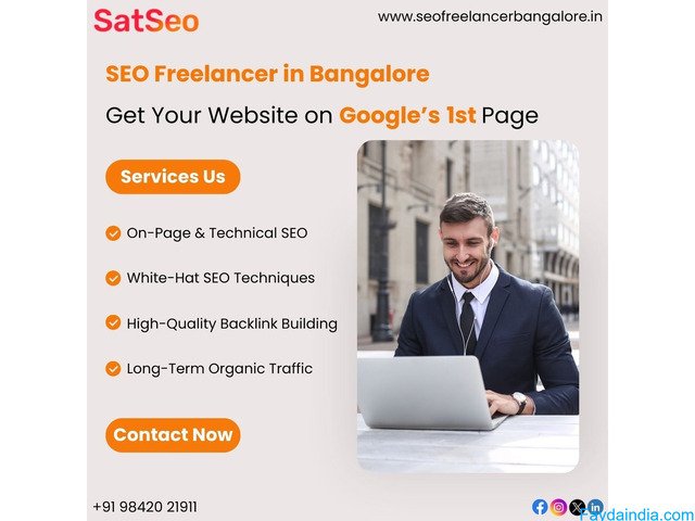Hire SEO Freelancer in Bangalore for Better Google Rankings | Seofreelancerbangalore.in