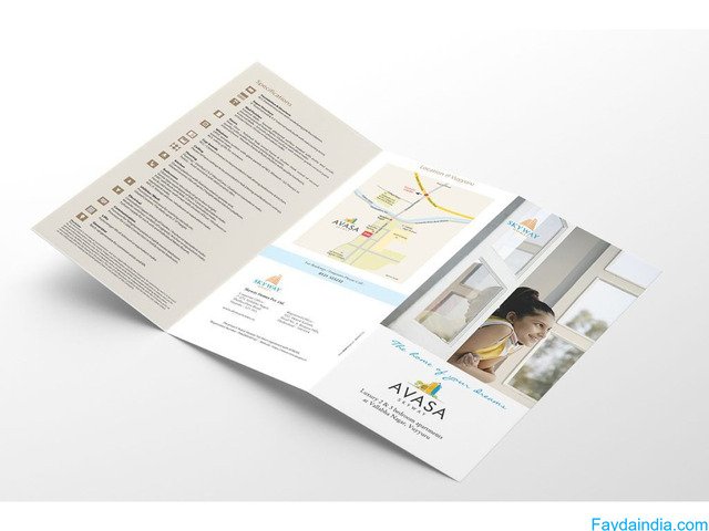Villa Brochure Design & Printing Services in Hyderabad - 1/3