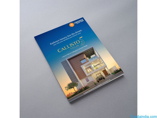 Villa Brochure Design Tukkuguda Hyderabad - 2/3