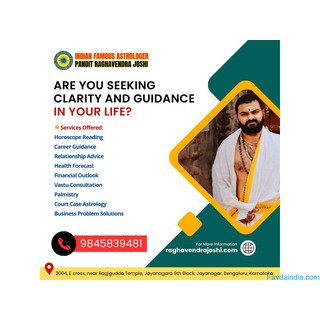 Raghavendra Joshi: The Best Astrologer in Sarjapura for Life-Changing Guidance