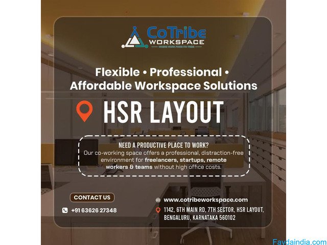 Plug and Play Managed Office in HSR Layout - 3/4