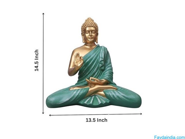 Buy Buddha Statue for Home Decor Online | Unipeg Decor - 3/4