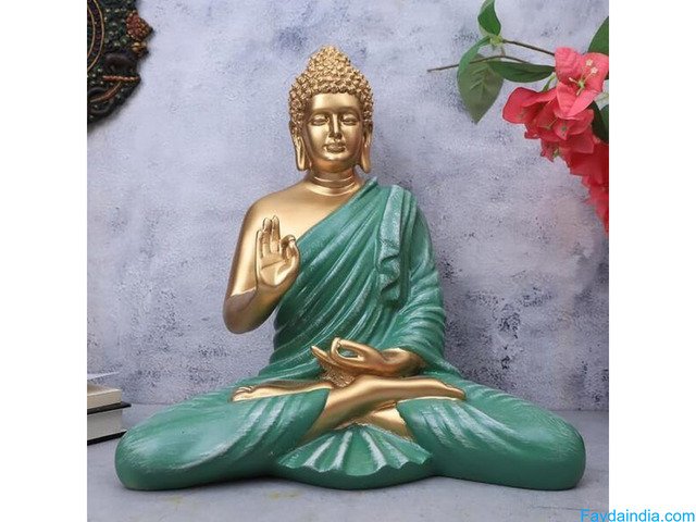 Buy Buddha Statue for Home Decor Online | Unipeg Decor - 4/4