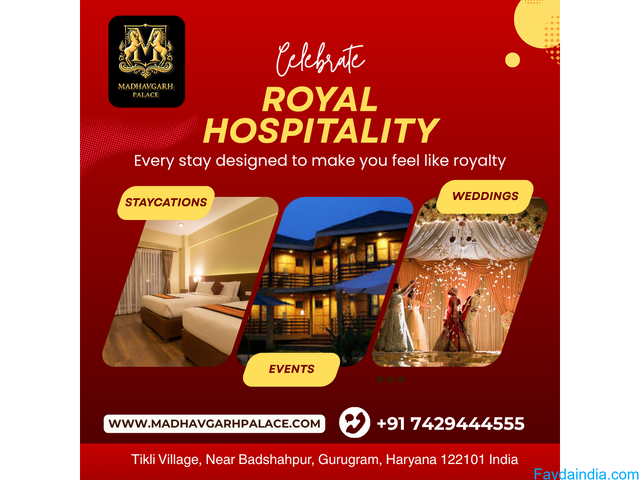 Luxury Wedding Venues in Gurgaon