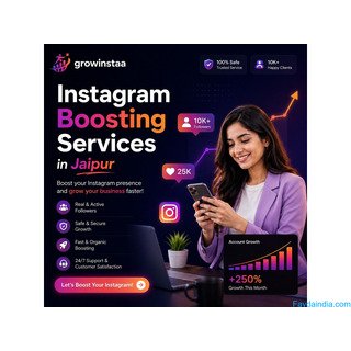Growinstaa-Instagram Boosting Services in Jaipur